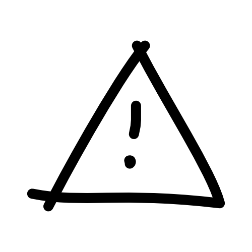 Warning triangle